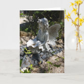 Garden Fairy Notecards (leeg van binnen) Kaart (Gele Bloem)