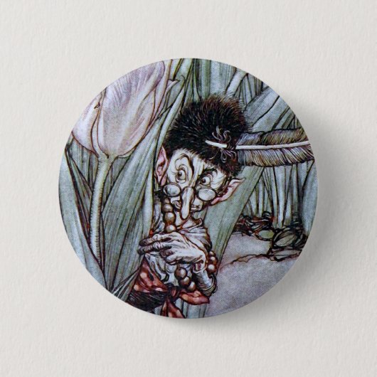 Garden Fairy Ronde Button 5,7 Cm (Voorkant)