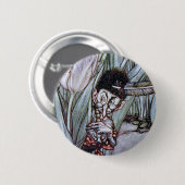 Garden Fairy Ronde Button 5,7 Cm (Voorkant /achterkant)