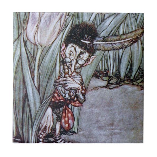 Garden Fairy Tegeltje (Voorkant)