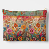 Garden Fantasy Zippered Pouch Etui (Achterkant)
