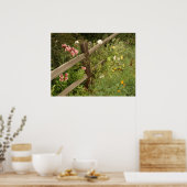Garden Fence Print (Keuken)