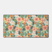 Garden Floral Pattern Bureaumat (Voorkant)