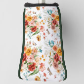 Garden Floral Pattern Golfheadcover (Draai 90)