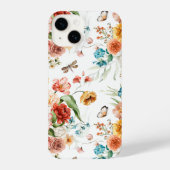 Garden Floral Pattern iPhone Hoesje (Achterkant)