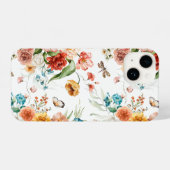 Garden Floral Pattern iPhone Hoesje (Achterkant horizontaal)
