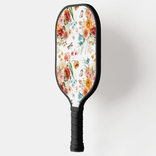 Garden Floral Pattern Pickleball Paddle (Links)