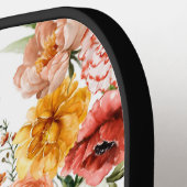 Garden Floral Pattern Pickleball Paddle (Links Detail)