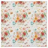 Garden Floral Pattern Stof (Swatch)
