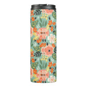 Garden Floral Pattern Thermosbeker (Achterkant)