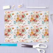 Garden Floral Pattern Tissuepapier (Craft)