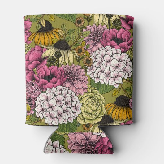 Garden florals 2 blikjeskoeler (Achterkant)