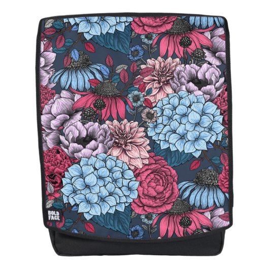 Garden florals rugtassen (Voorkant)
