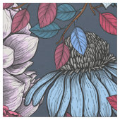 Garden florals stof (Close Up)