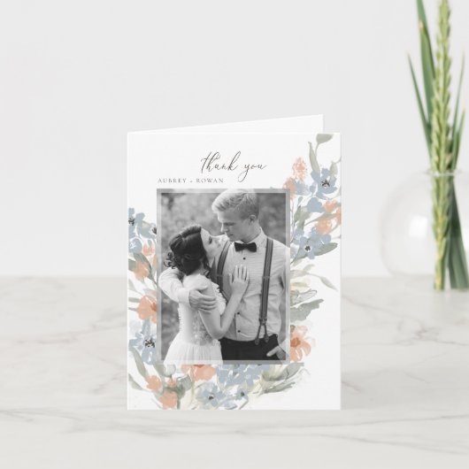 Garden Floure bedankt kaart (Voorkant)