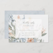 Garden Flourish Enclosure Card RSVP Kaartje (Voorkant / Achterkant)