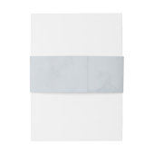 Garden Flourish Invitation Belly Band Uitnodigingen Wikkel (Achterkant Voorbeeld)