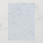 Garden Flourish-menukaart Menu (Achterkant)