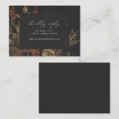 Garden Flourish RSVP door website insert Informatiekaartje (Voorkant / Achterkant)