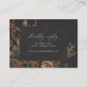 Garden Flourish RSVP door website insert Informatiekaartje