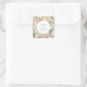 Garden Flourish Square Sticker (Tas)