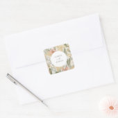 Garden Flourish Square Sticker (Envelop)