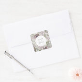 Garden Flourish Square Sticker (Envelop)