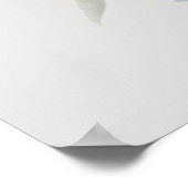 Garden Flourish Wedding Welcome Poster (Hoek)