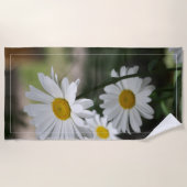 Garden Flower Daisies Strandlaken (Voorkant)