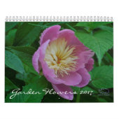 Garden Flowers 2017 Agenda Kalender (Hoes)