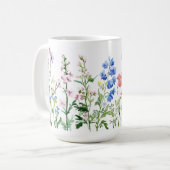 Garden Flowers Aesthetic Cup 🌼 koffie mok 15oz (Voorkant links)