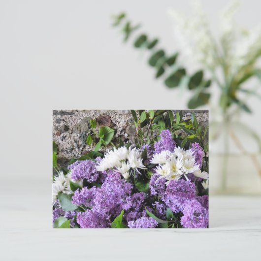 GARDEN FLOWERS BRIEFKAART (Staand voorkant)