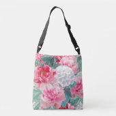 Garden Flowers Crossbody Tas (Achterkant)