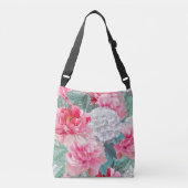 Garden Flowers Crossbody Tas (Voorkant)