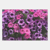 Garden Flowers Floral Pinks Sinaasappels Mam Inpakpapier Vel (Voorkant 3)