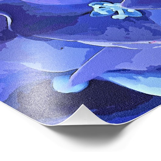 GARDEN FLOWERS FOTO AFDRUK (Hoek)