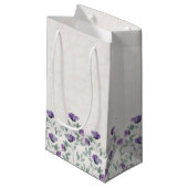 Garden Flowers Gift Bag Klein Cadeauzakje (Voorkant Gekanteld)