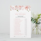 Garden Flowers Hij zei dat ze zei roze douche spel (Staand voorkant)