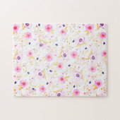 Garden Flowers Jigzaag Puzzle Spring Legpuzzel (Horizontaal)