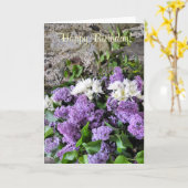 GARDEN FLOWERS KAART (Gele Bloem)