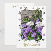 GARDEN FLOWERS KAART (Voorkant / Achterkant)