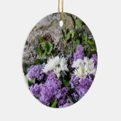 GARDEN FLOWERS KERAMISCH ORNAMENT (Rechts)