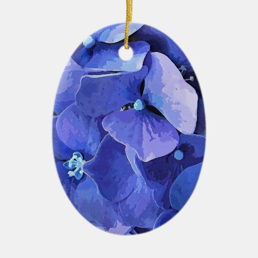 GARDEN FLOWERS KERAMISCH ORNAMENT (Voorkant)