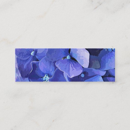 GARDEN FLOWERS MINI VISITEKAARTJE (Voorkant)