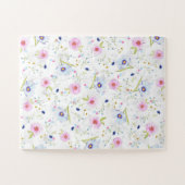 Garden Flowers Puzzle Spring Legpuzzel (Horizontaal)