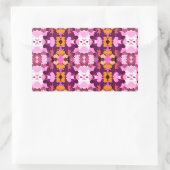 GARDEN FLOWERS RECHTHOEKIGE STICKER (Tas)