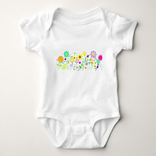 Garden Flowers Romper (Voorkant)