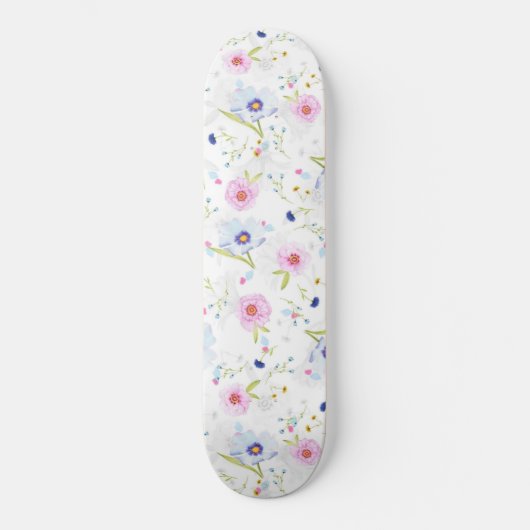 Garden Flowers Skateboard (Voorkant)