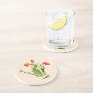 Garden Flowers Stone Onderzetter