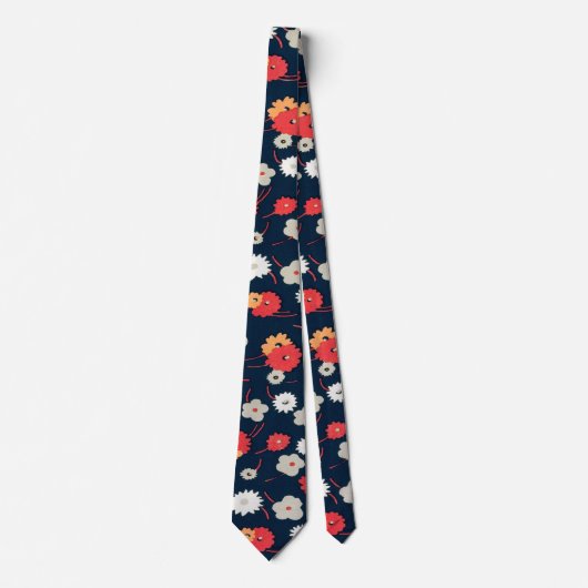 Garden Flowers Stropdas (Voorkant)